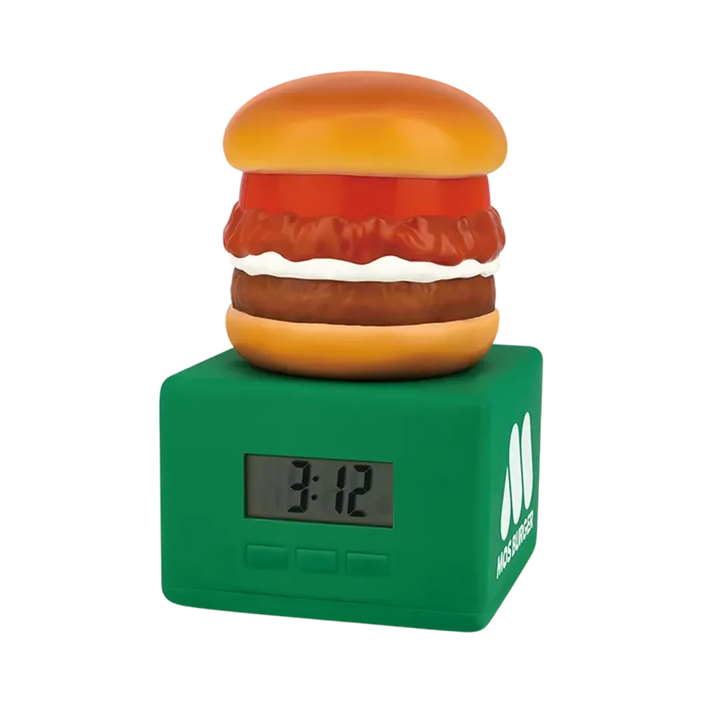 BANDAI "Ichiban Kuji" -Mos Burger 2- Last One Prize Mos Burger Clock