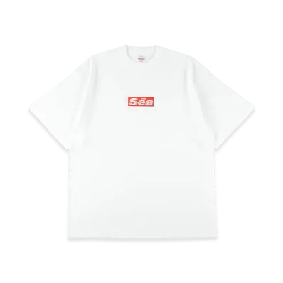 WIND AND SEA Tabloid The Sea S/S Tee "White"