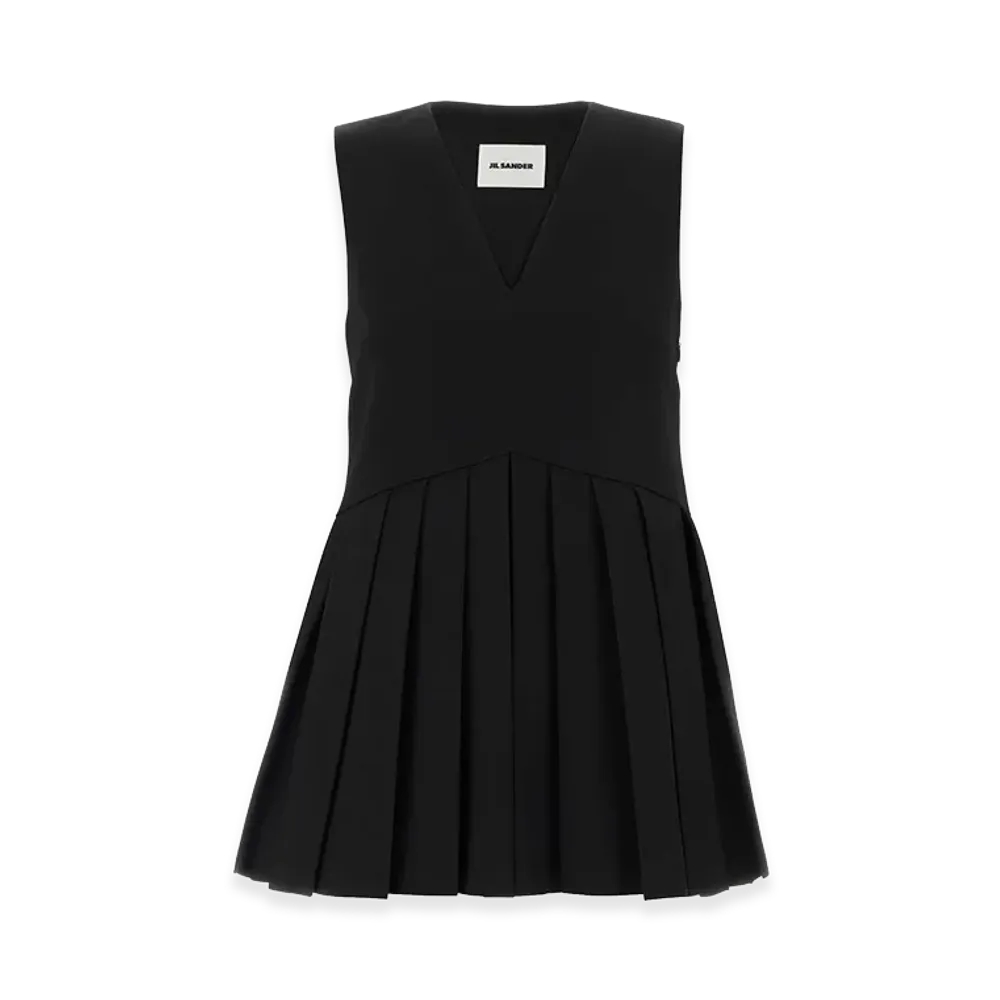 Jil Sander Women's Wool Top "Black"