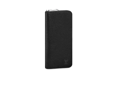 Louis Vuitton Zippy Wallet Vertical Taurillon "Noir"