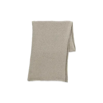 Graphpaper Cotton Wool Slub Scarf "Ash"