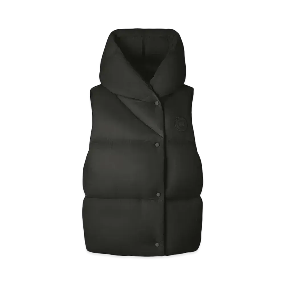 CANADA GOOSE Rhoda Hooded Vest "Volcano"