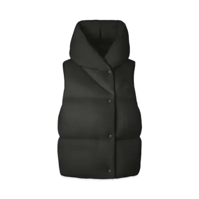 CANADA GOOSE Rhoda Hooded Vest "Volcano"