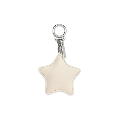 CHARLES & KEITH Star Mirror Charm "Cream"