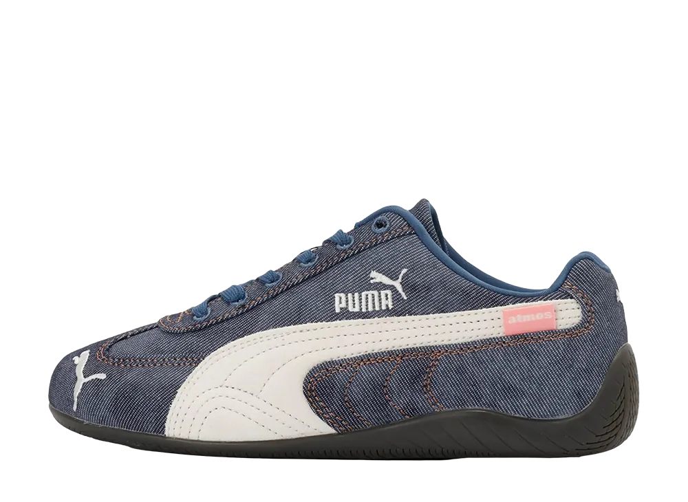 atmos Pink × Puma Speedcat Denim "Dark Indigo/Warm White"