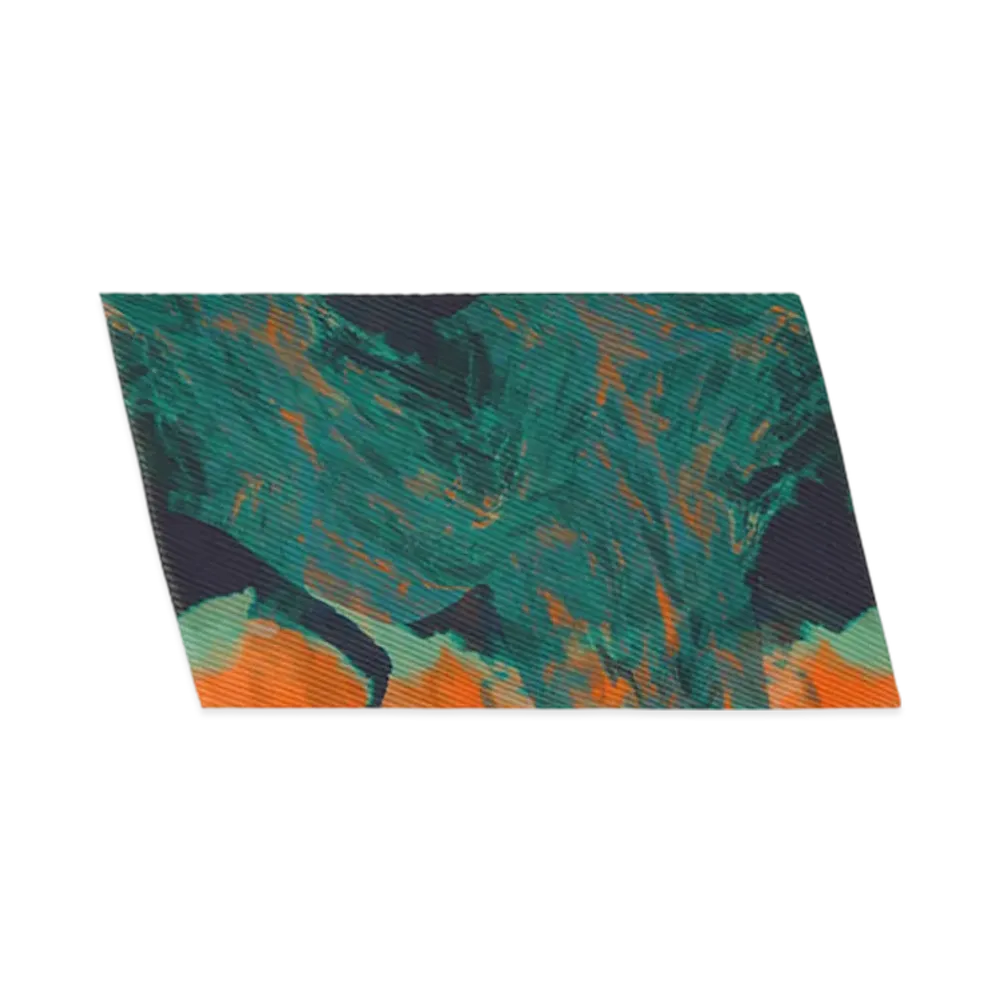 HOMME PLISSE ISSEY MIYAKE Agate Scarf "Green"