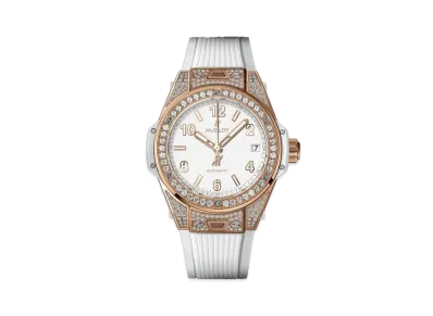 HUBLOT Big Bang One Click King Gold White Pave 39mm