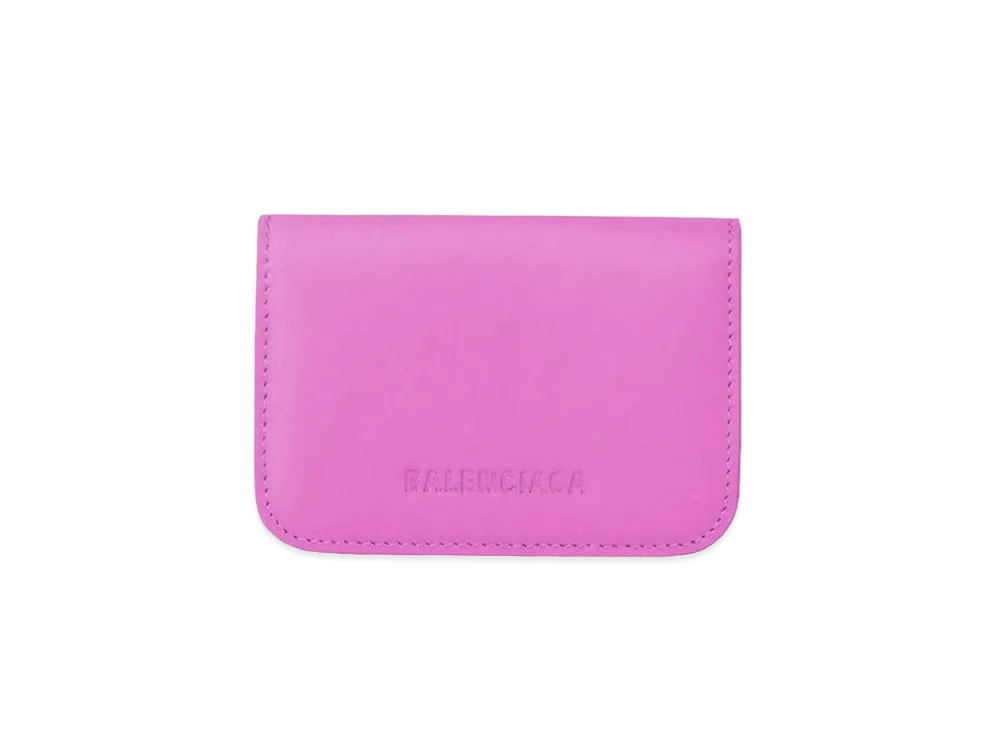 BALENCIAGA Essential Mini Wallet "Pink"