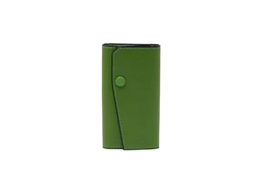 Valextra Key Holder 6 Hook "Glass Green"
