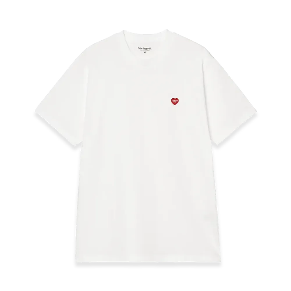Carhartt WIP S/S Small Heart T-Shirt "White/Red"