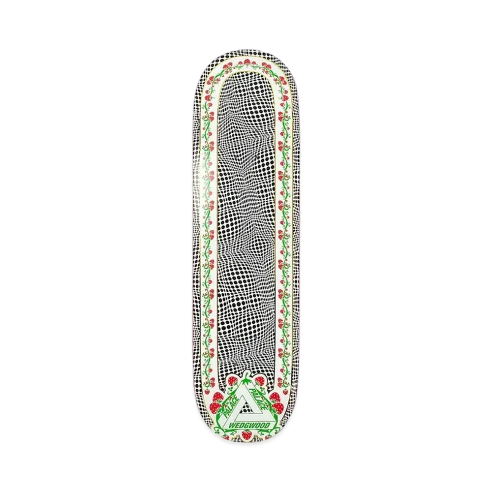 PALACE x WEDGWOOD Skateboard "White"