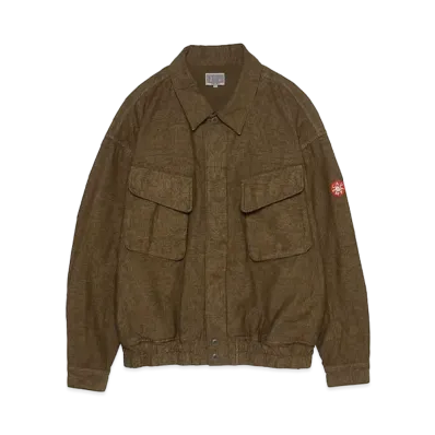 Cav Empt (C.E) GREY NOISE BUTTON JACKET "Brown"
