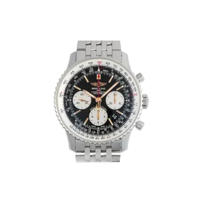 Breitling Navitimer 01 Chronograph 43 Japan Edition "Black/Stainless Steel"