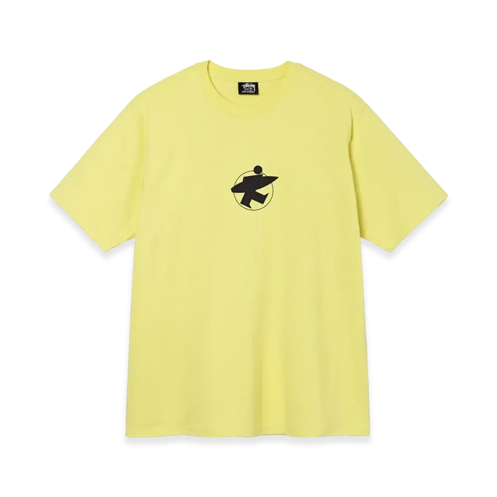 Stussy Surf Stock Tee "Yellow"