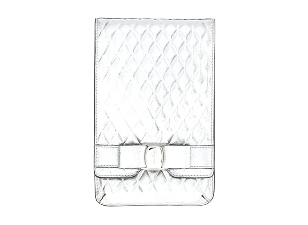 Salvatore Ferragamo Smartphone Cover "Silver"
