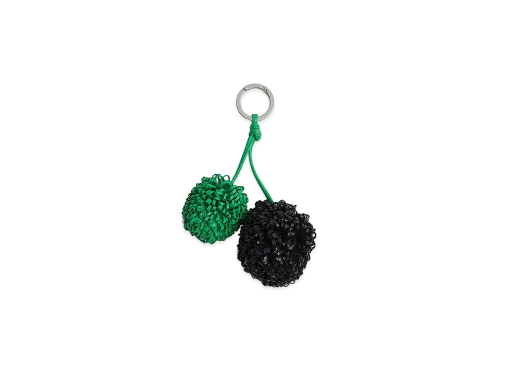 Bottega Veneta Key Ring "Grass"