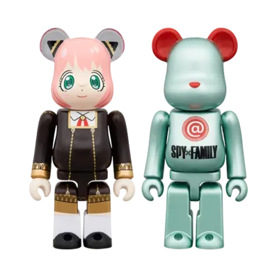 MEDICOM TOY "BEARBRICK" -SPY x FAMILY- SPY x FAMILY 100% 2PCS SET