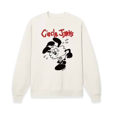 VERDY x Circle Jerks Sweat Crew "Natural"