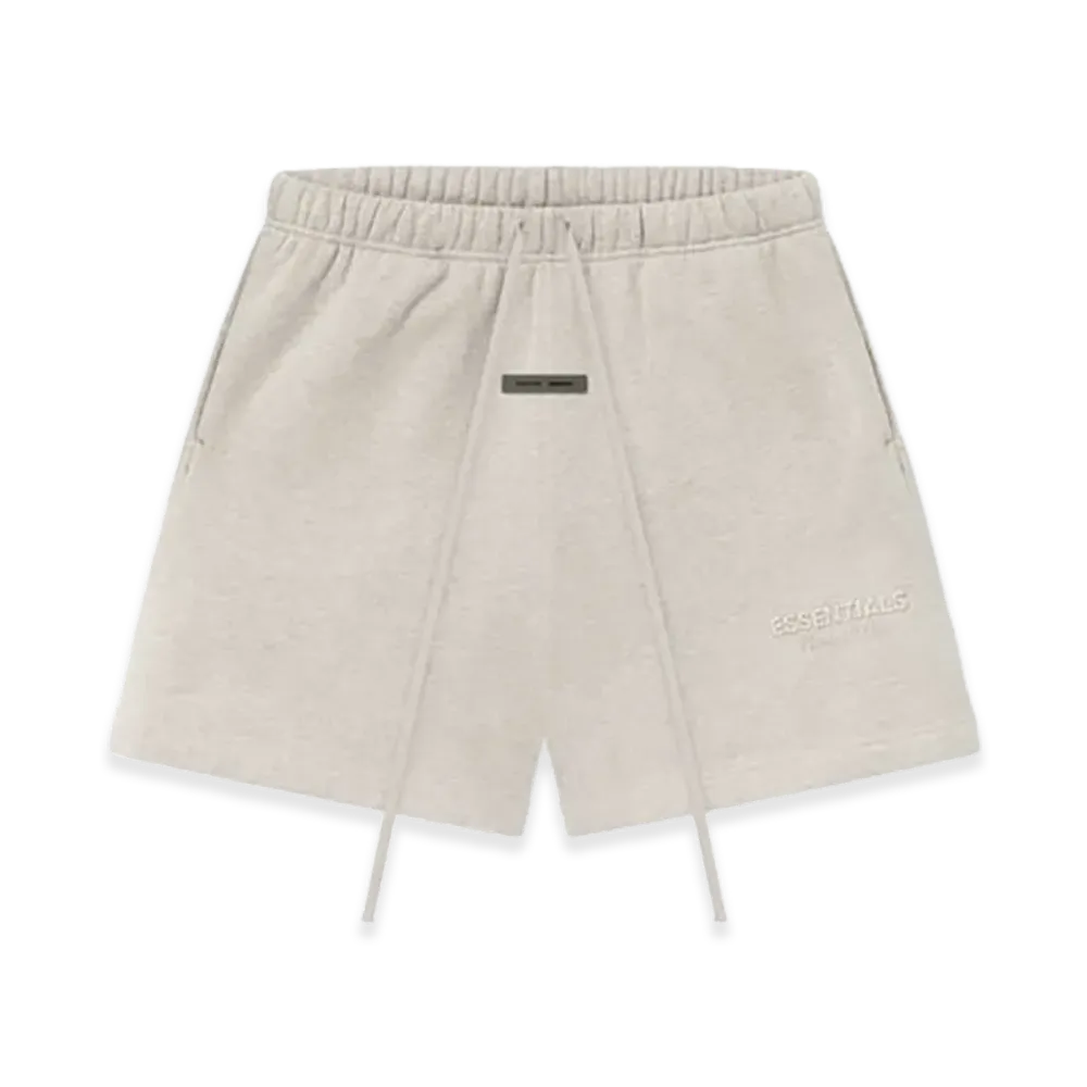 FEAR OF GOD ESSENTIALS Classic Fleece Sweatshort "Heather Stone"