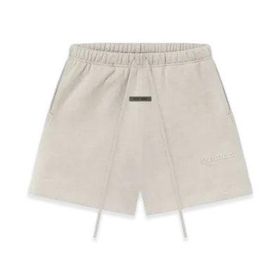 FEAR OF GOD ESSENTIALS Classic Fleece Sweatshort "Heather Stone"