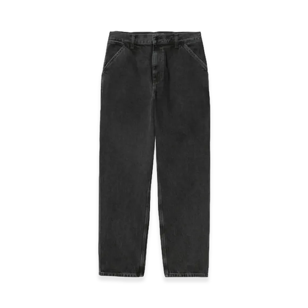 Carhartt WIP Single Knee Pant "Black/Stone Washed"
