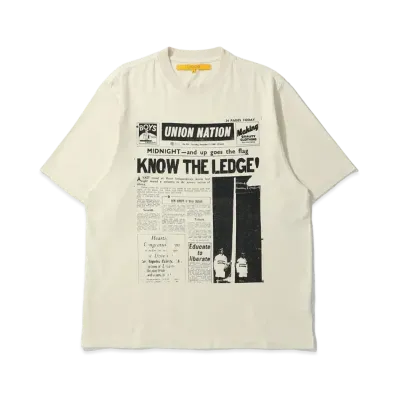 UNION Headlines Tee "Bone Pigment"