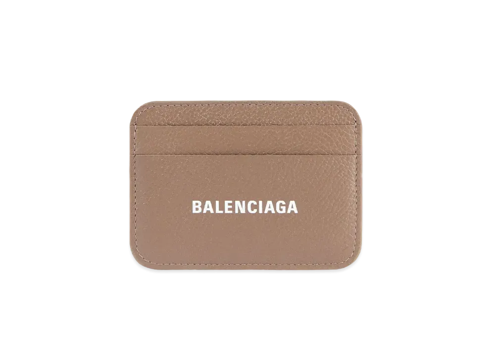 BALENCIAGA Cash Card Holder in Mink "Beige"