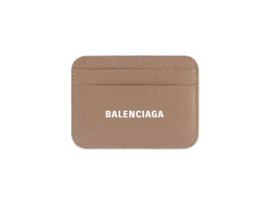 BALENCIAGA Cash Card Holder in Mink "Beige"