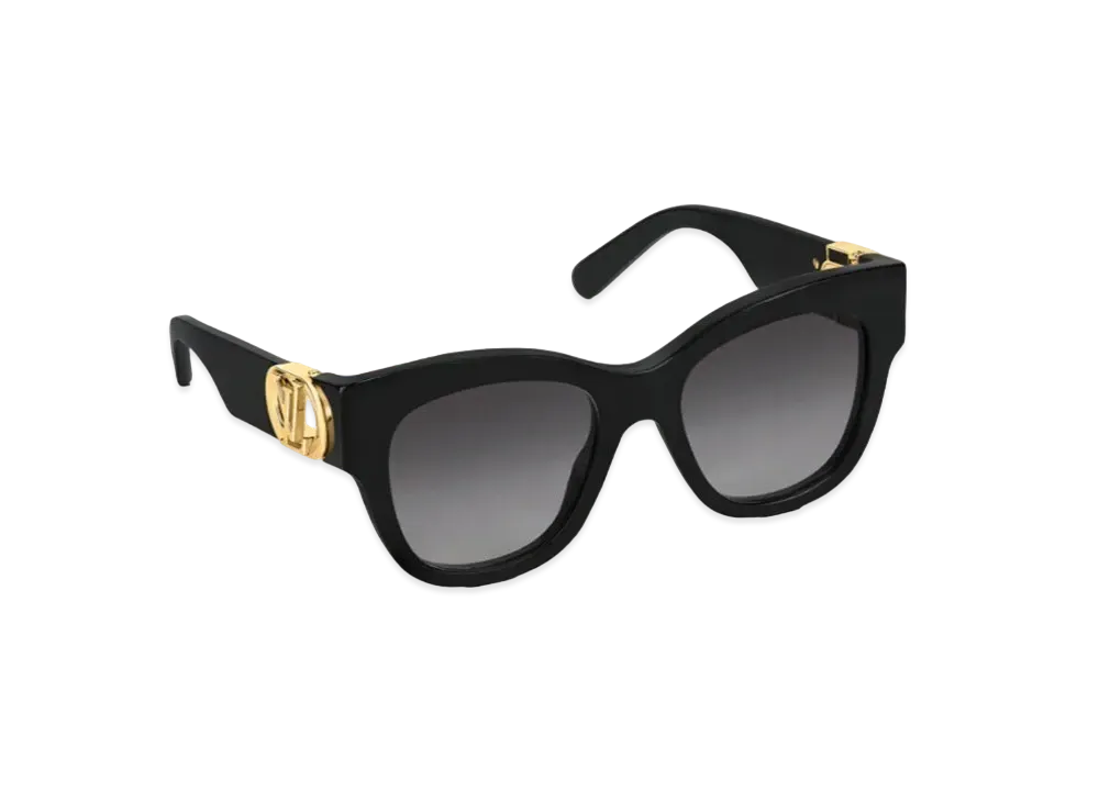 Louis Vuitton LV Link PM Cat Eye Sunglasses "Noir"