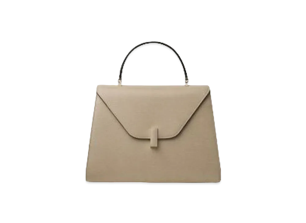 Valextra Iside Medium Bag "Oyster Gray"