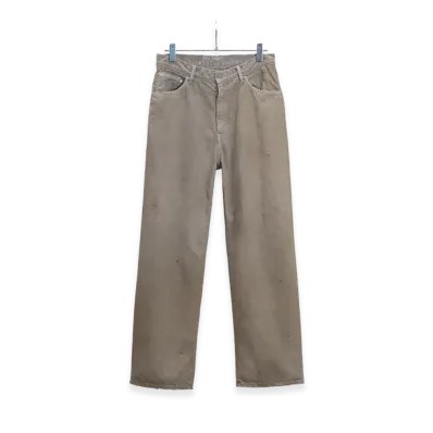 ANCELLM Aging Middle Straight 5P Denim Pants "Gray"