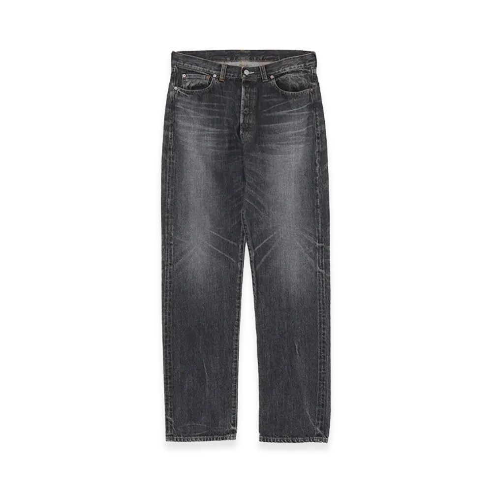 Y's for men x MASSES Denim Pants H.Wash "Black"