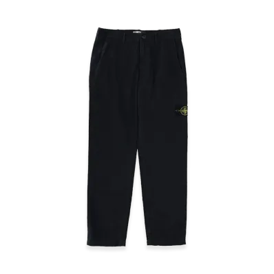 Stone Island Pants with Logo Patch "Blue"