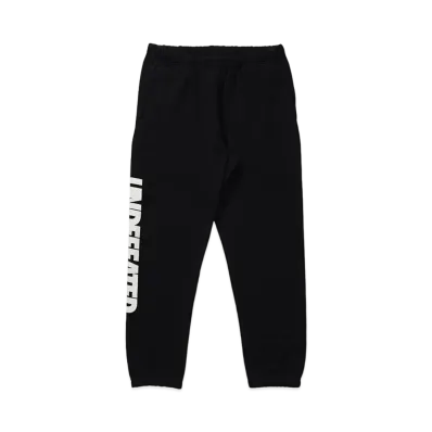 UNDEFEATED LOGO SWEATPANT - 60058 "Black"