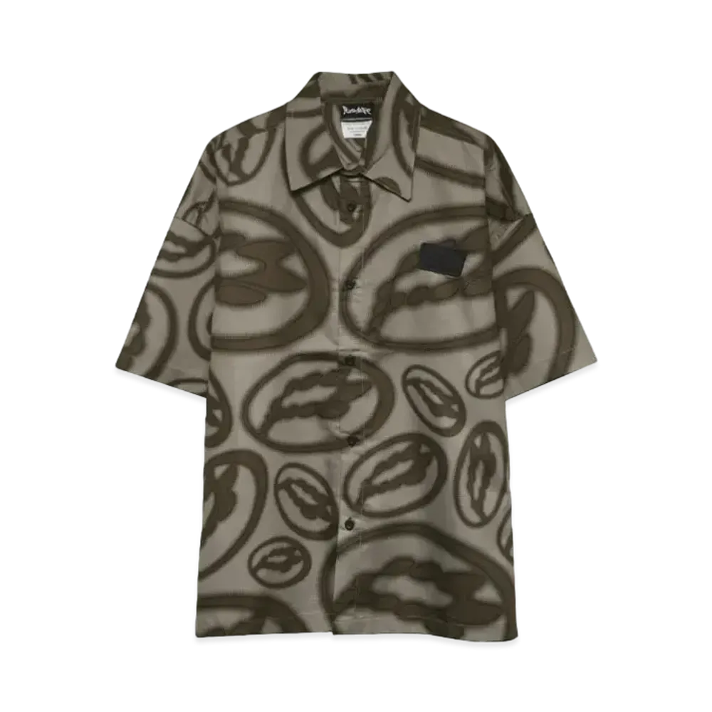 Paradise Youth Club PARADISE DIGITAL SHIRT "OLIVE&DARK"