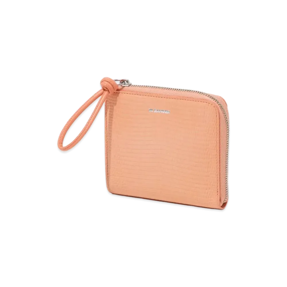 Jil Sander Women's Credit Card Purse Giro "Peach Pearl"