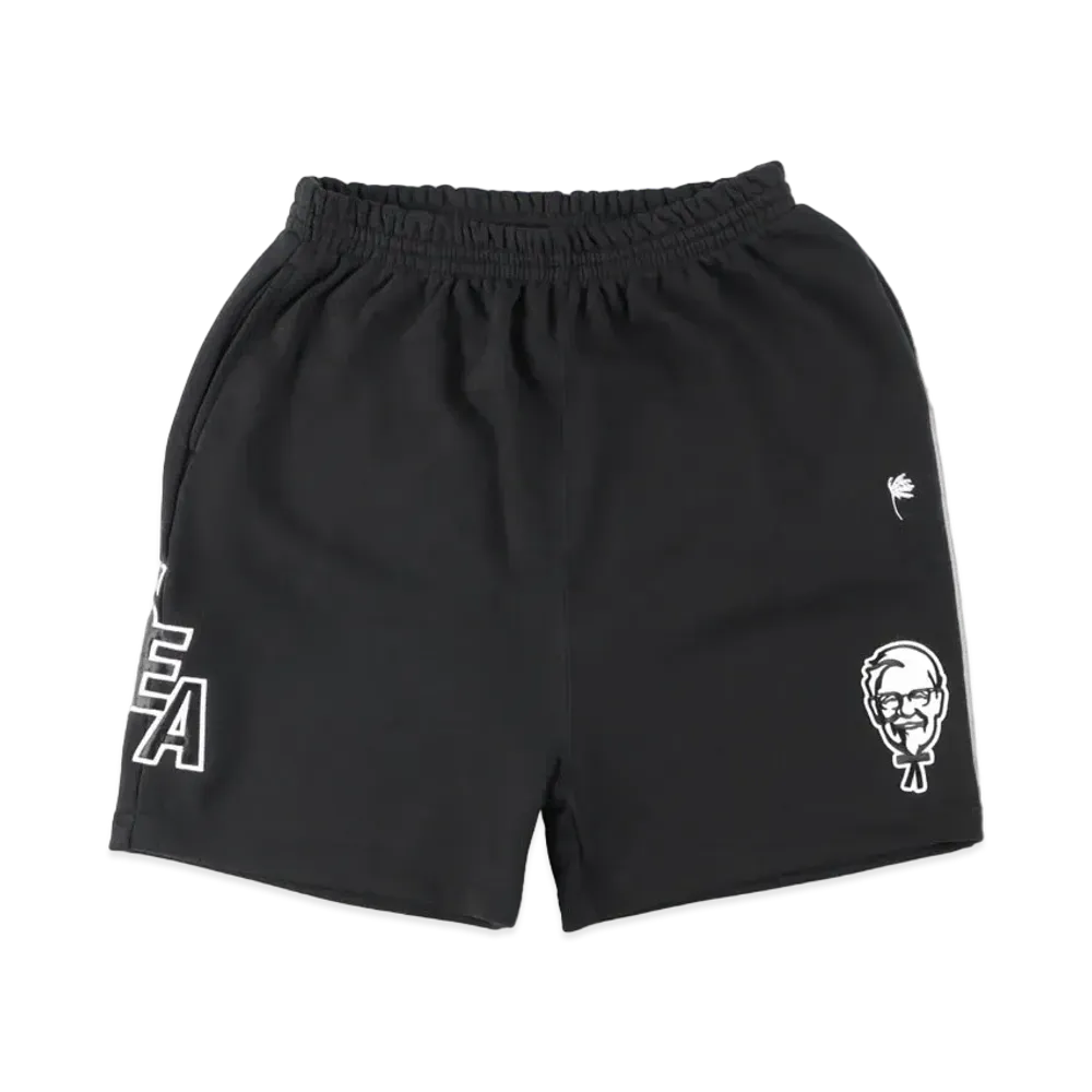 WIND AND SEA x KFC SWEAT SHORTS "Black"