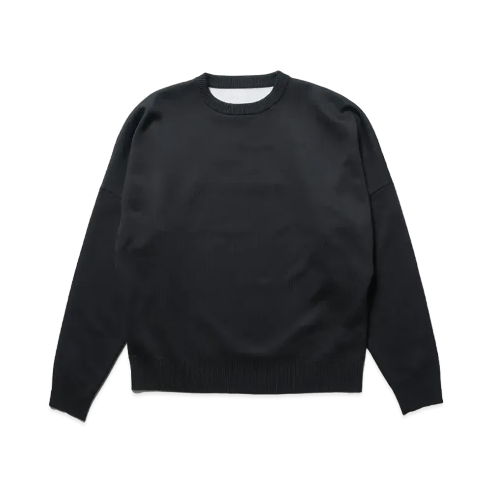 F.C.Real Bristol Authentic Logo Crewneck Knit "Black"