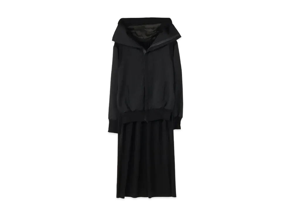 Yohji Yamamoto GABARDINE BACK LONG BLOUSON "Black"