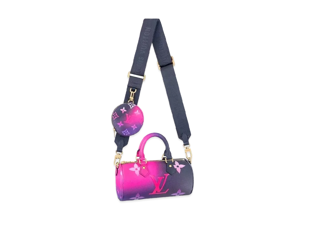 Louis Vuitton Papillon BB Monogram "Midnight Fuchsia"