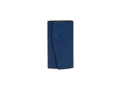 Valextra Key Holder 6 Hook "Royal Blue"