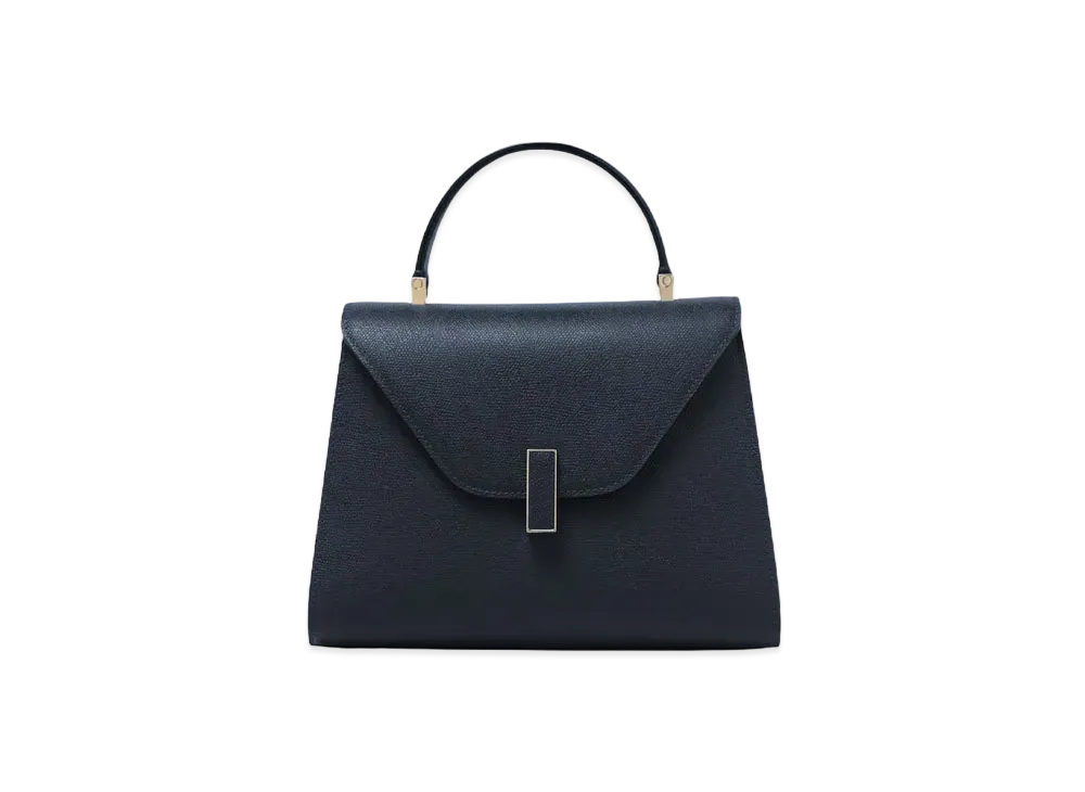 Valextra Iside Medium Bag "Night Blue"