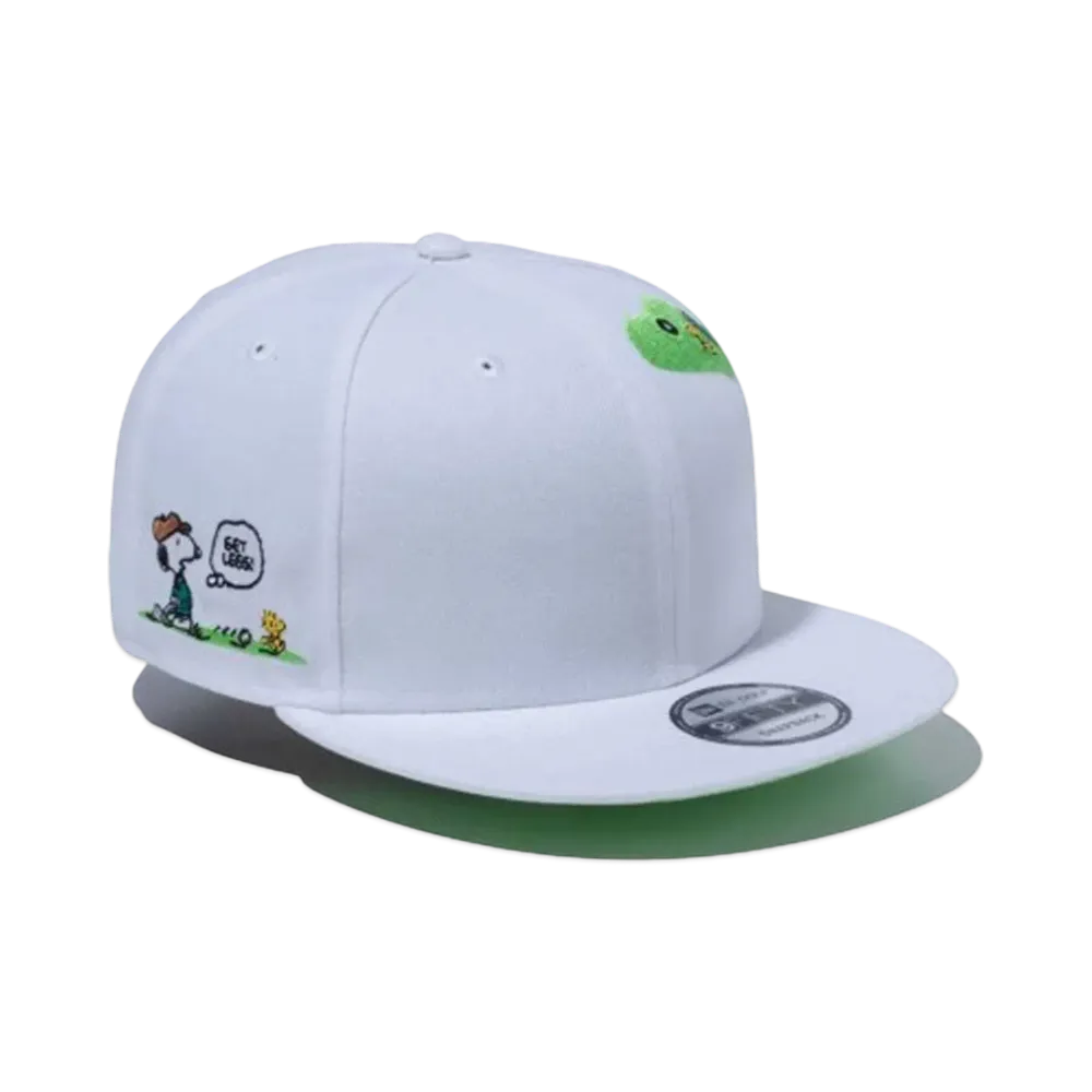 NEW ERA x PEANUTS Golf 9Fifty Visor "White"