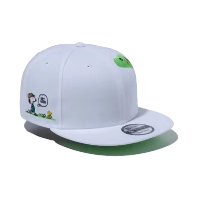 NEW ERA x PEANUTS Golf 9Fifty Visor "White"