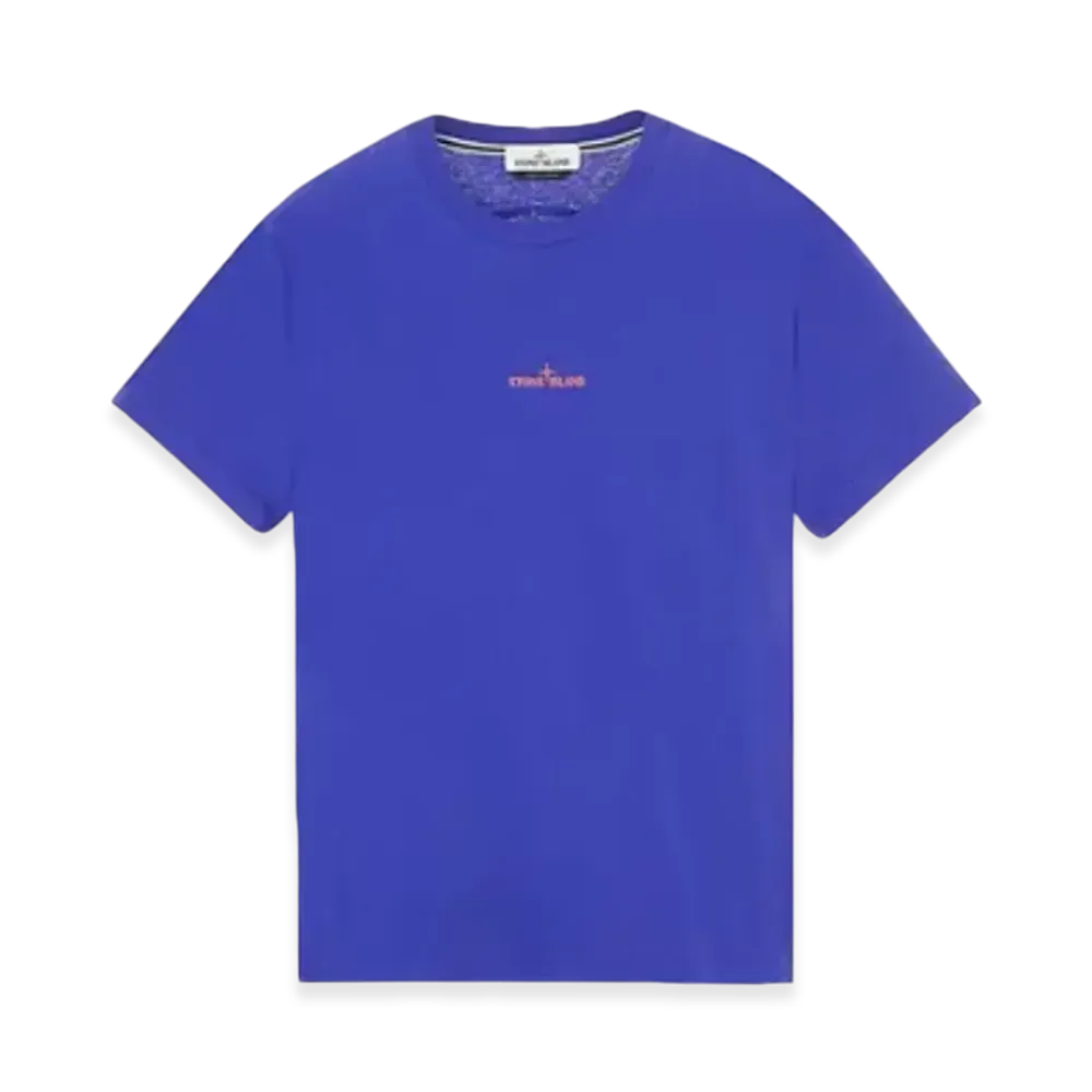 Stone Island 2NS94 Tricromia Three T-Shirt - 22SS "Bright Blue"