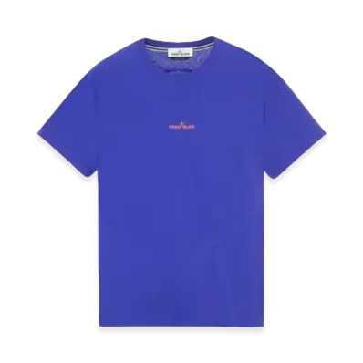 Stone Island 2NS94 Tricromia Three T-Shirt - 22SS "Bright Blue"