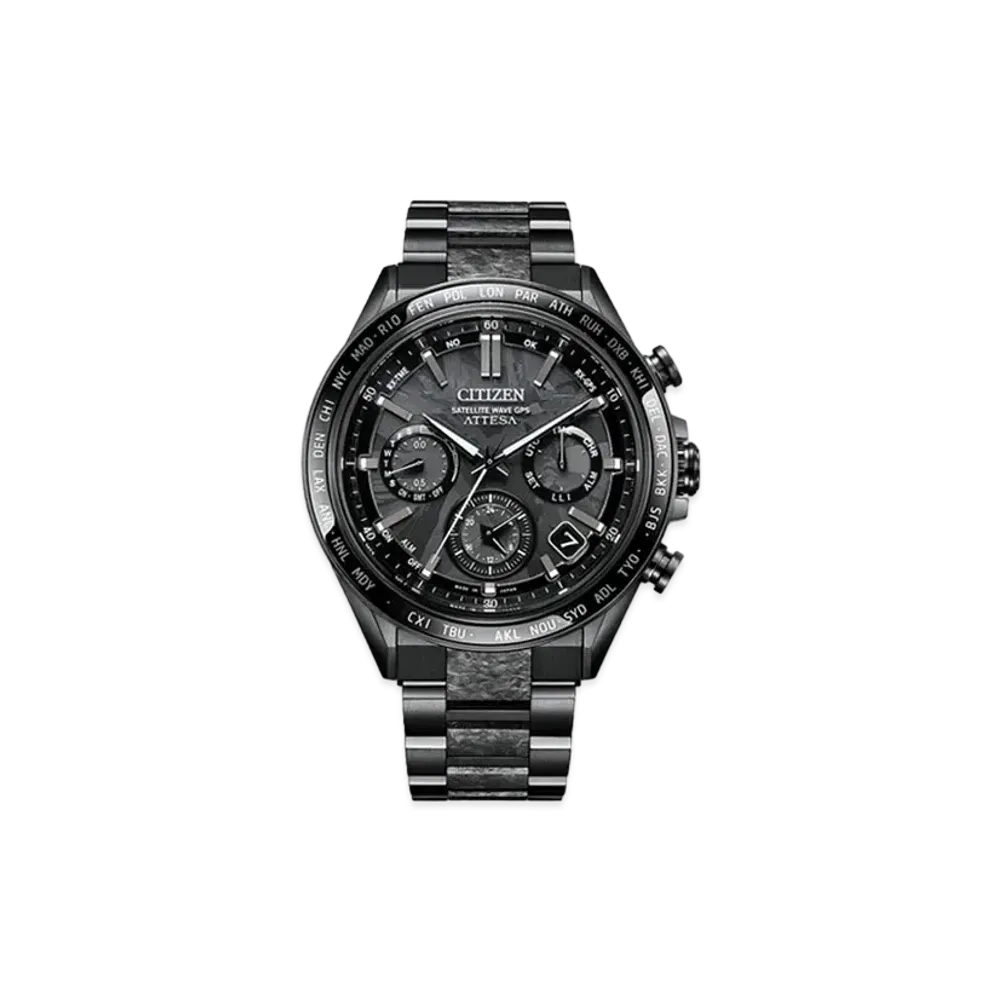 CITIZEN x HAKUTO-R Attesa ACT Line Black TitanTM Series World Exclusive 2300 "Black" CC4067-66E