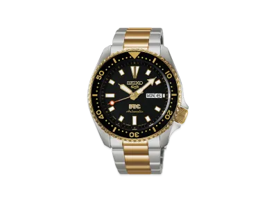 SEIKO x FTC 5 Sports SKX Series "Black/Silver"