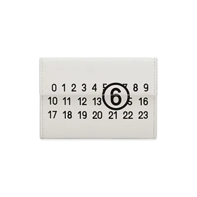 MM6 Maison Margiela MM6 Spiga Capsule Wallet "White"