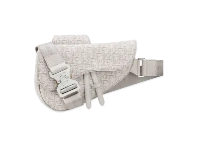 Dior Saddle Bag Dior Oblique Jacquard "Gray"